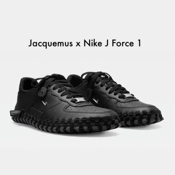 NWT JACQUEMUS X NIKE J FORCE SNEAKER SHOES MENS SZ 12.5 - Picture 1 of 12